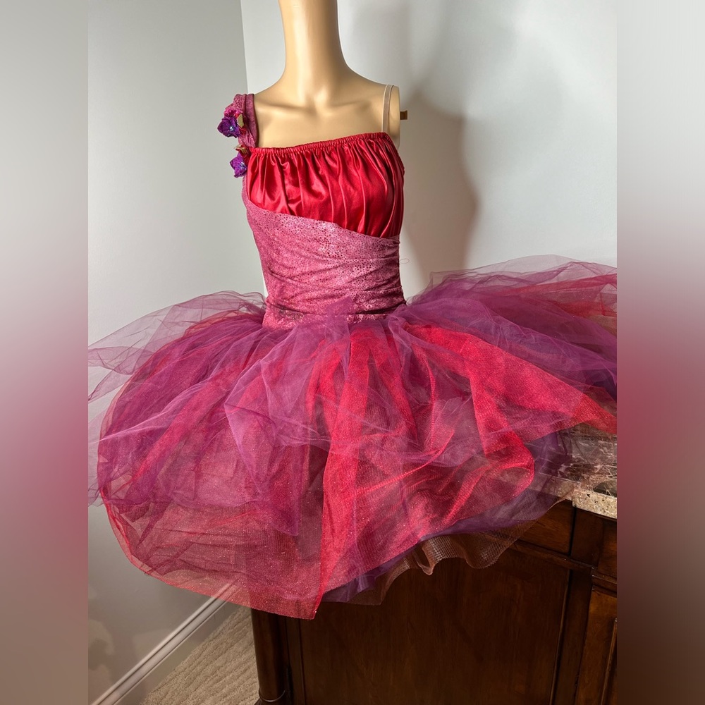 Vibrant ballet semi custom costume